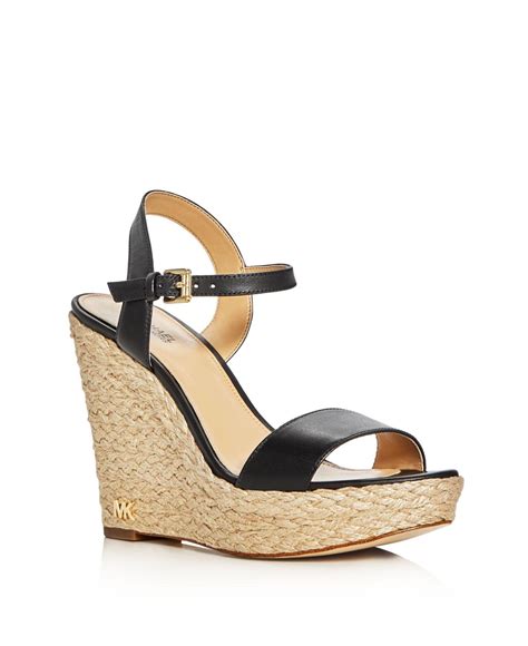 michael kors jill espadrille|michael kors espadrille wedge sandals.